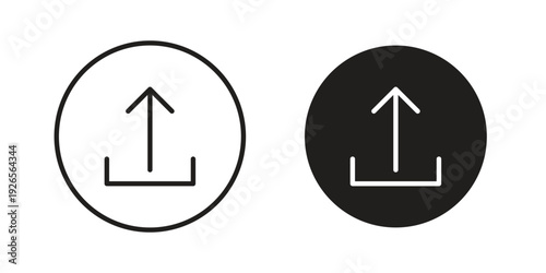 Export icons simple design. Vector illustration for web ui