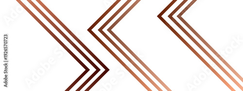 Vector Abstract Composition Featuring Three Chevron Lines A Minimalist Display of Geometric Precision and Refined Design