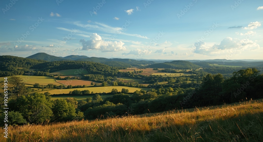 Obraz premium Stunning Natural Surroundings Highlighting Scenic Countryside Areas