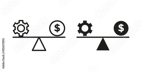 Leverage icons for templates, web design and infographics