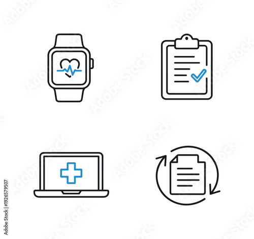 Digital telemedicine chronic disease management and remote patient monitoring program in healthcare services, presenting biometric data collection