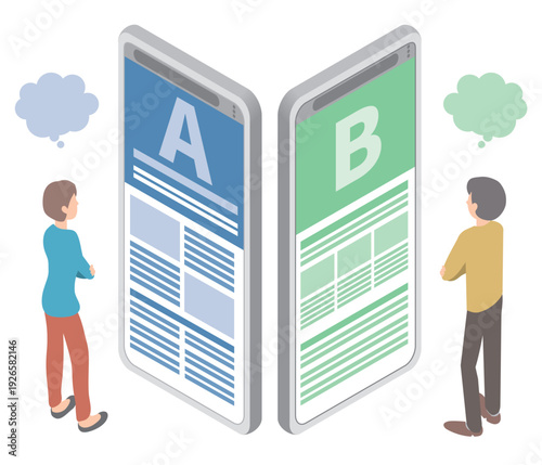 ABテストで比較検証をしている人