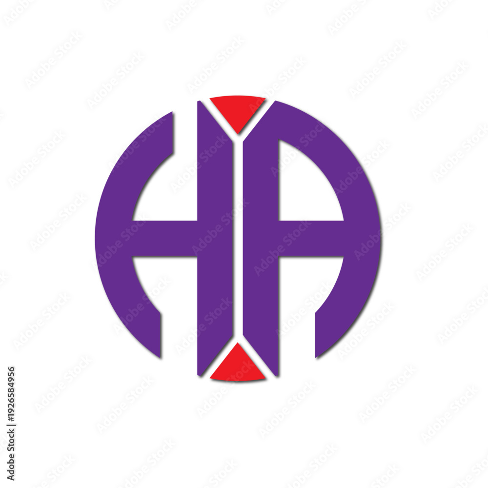 Obraz premium Web line modern color full logo design 