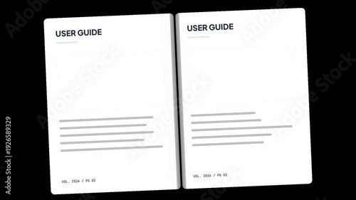 Essential instruction booklets and operation handbooks displayed, providing comprehensive guidance for new product setup and understanding complex systems
