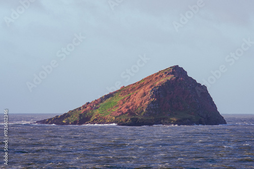 The Great Mew Stone off Wembury in Devon, uk