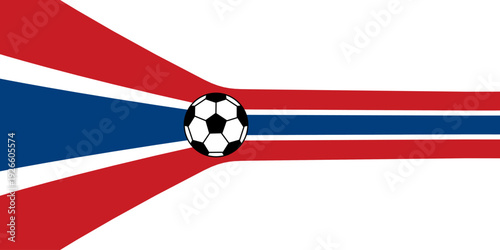 Futuristic soccer background with abstract geometric patterns and dynamic lines, Football tournament championship 2026, Vector illustration, Flat design. 