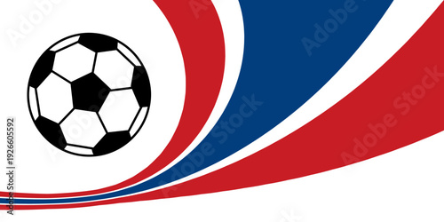 Futuristic soccer background with abstract geometric patterns and dynamic lines, Football tournament championship 2026, Vector illustration, Flat design. 