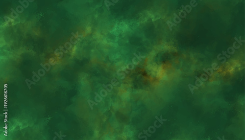 Dark Forest Green Abstract Smoke Texture