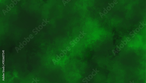 Dark Green Abstract Smoky Texture Background