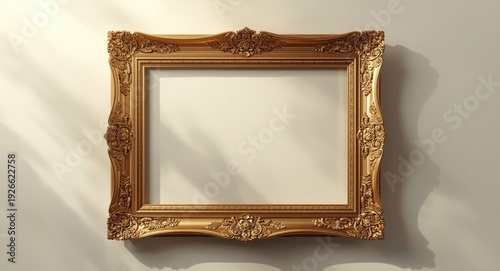 Vintage gold picture frame ...