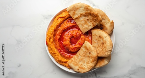 Roasted red pepper and garl...
