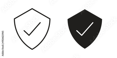 Authentication icon collection with multiple styles. EPS10