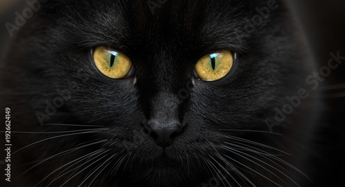 Close capture of a black ca...