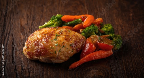 Tender oven roasted chicken...
