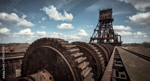 Sheaves on a winding tower ...