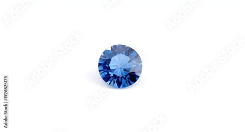 Sapphire shaded blue round ...