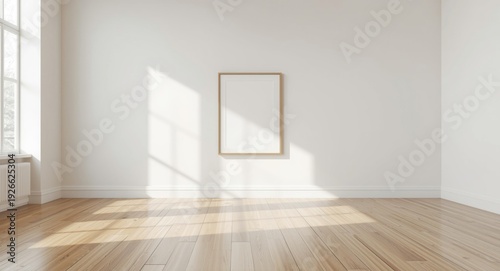 Gray gallery interior highl...