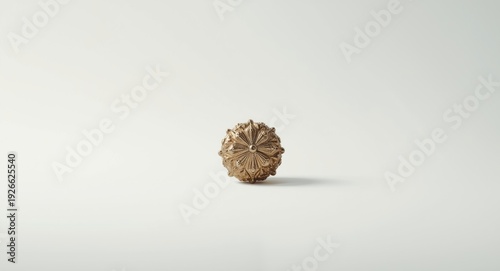 Lone decorative ornament on...