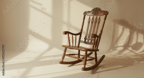 Old fashioned timber rocker...