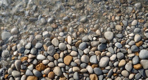 Brilliant sea pebbles sprea...