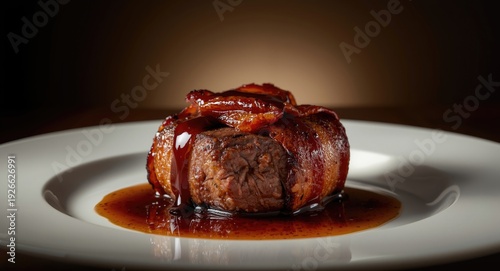Tender grilled filet mignon...