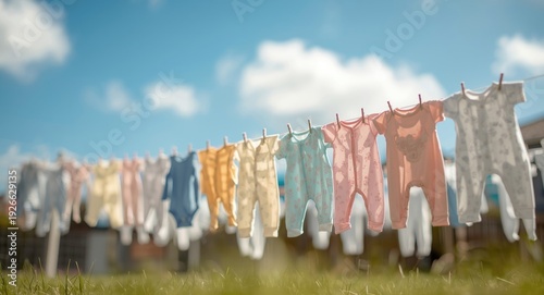 Small infant clothes air dr...