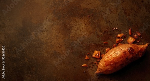 Sweet potato roasted in ove...