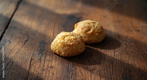 Fresh cheese scones set acr...