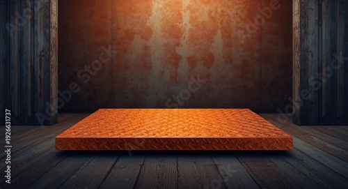 Orange diamond tread steel ...