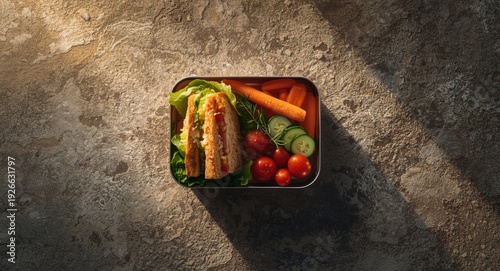 Aerial shot of a wholesome ...