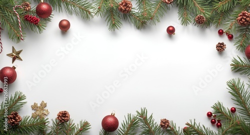 Christmas motif blank canva...