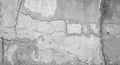 Monochrome photo of an urba...