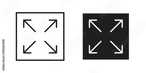 Free Download Expand icon collection with multiple styles. EPS10 - GFXLoad