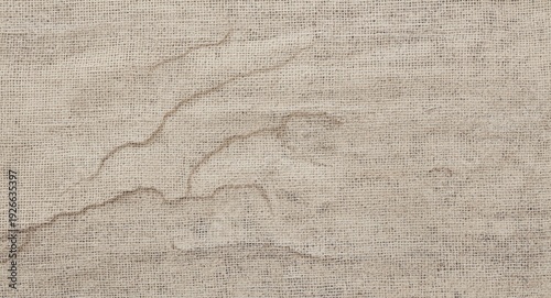 Natural linen fabric surfac...