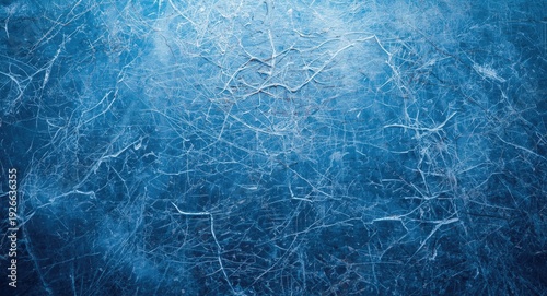 scratched and textured ice ...