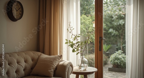 Urban living space with plu...