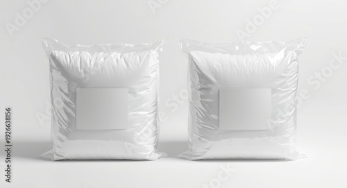 White duvet sets packed in ...