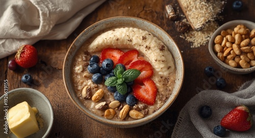 Tasty and healthy breakfast...