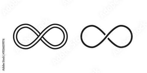 Infinite icon collection with multiple styles. EPS10