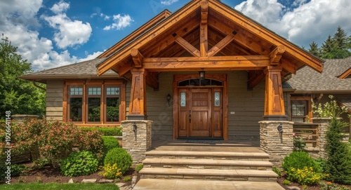 Traditional craftsman style...