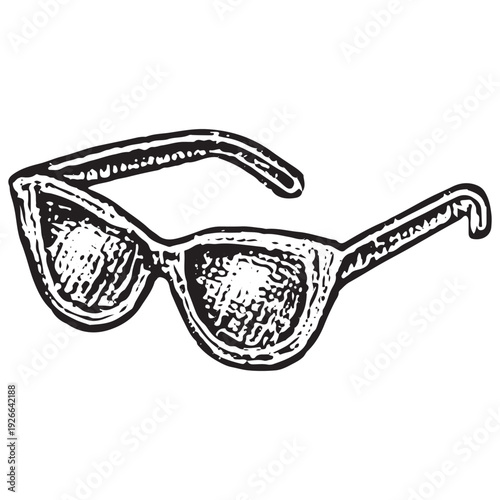Trendy Sunglasses Illustration for Summer Picnics