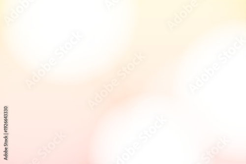 淡いオレンジのソフトグラデーション抽象背景素材