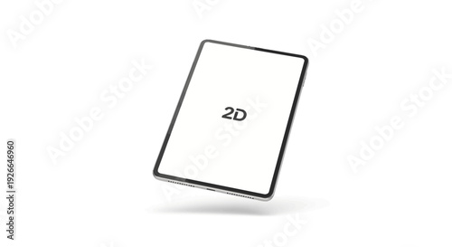 2D rectangle with black outline.