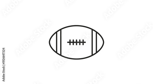 American Football Ball Sports Equipment.