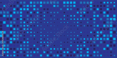 Abstract geometric pattern with small squares. Design element for web banners, posters, cards, wallpapers, backdrops, panels Different shades of black and grey Vector illustration