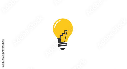 Light Bulb With Idea Concept.