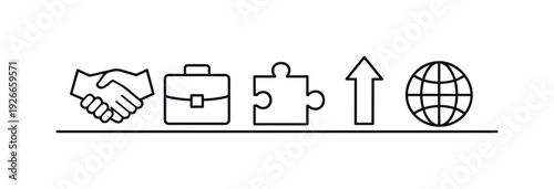 Strategic partnership development and collaborative business alliances supporting shared resources, mutual growth, and long-term value creation in