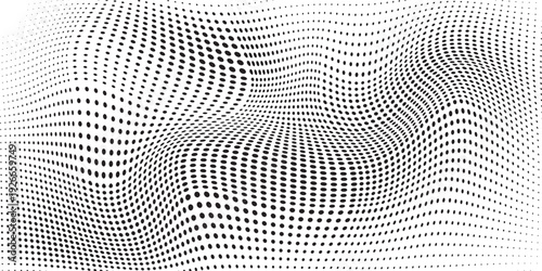 Aged halftone noise gradient texture. Grunge dirty speckles and spots background. White and black faded sand grain wallpaper.vector