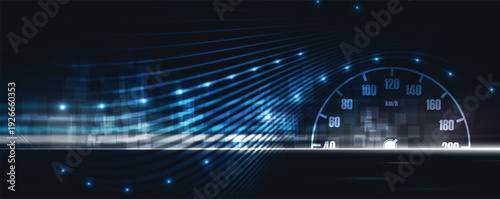 Abstract fast racing speed formula background