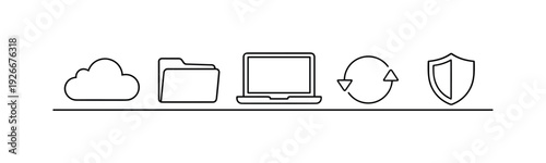Digital workspace organization and cloud file synchronization system improving document accessibility, version control, and team efficiency in remote